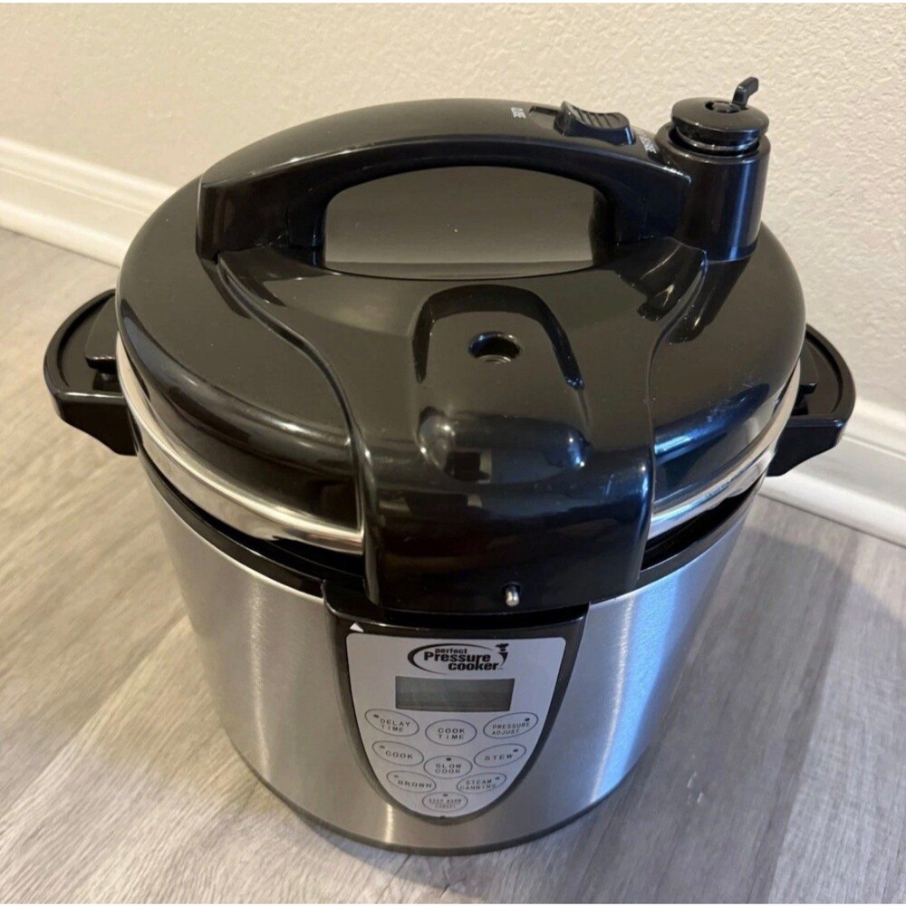 Cook's Essentials 6L Electronic Digital Pressure Cooking System EPC460 New